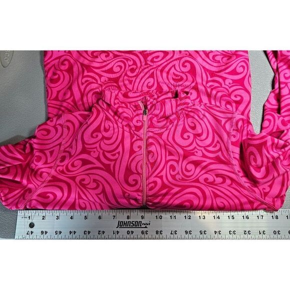 Athleta Womens S Luscious Pink Barbiecore Halfzip Pullover - Picture 7 of 10
